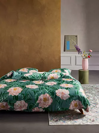 ESSENZA | Satin-Bettwäsche DOROTHEA 70x90cm/140x200cm Soft Teal | 